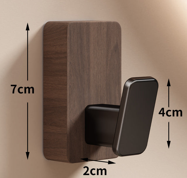 Wood Style Single Hook