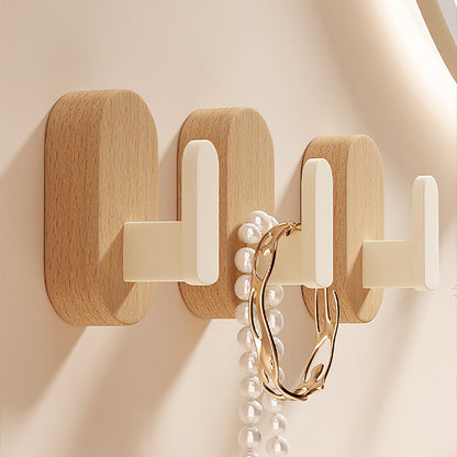 Wood Style Single Hook