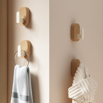 Wood Style Single Hook