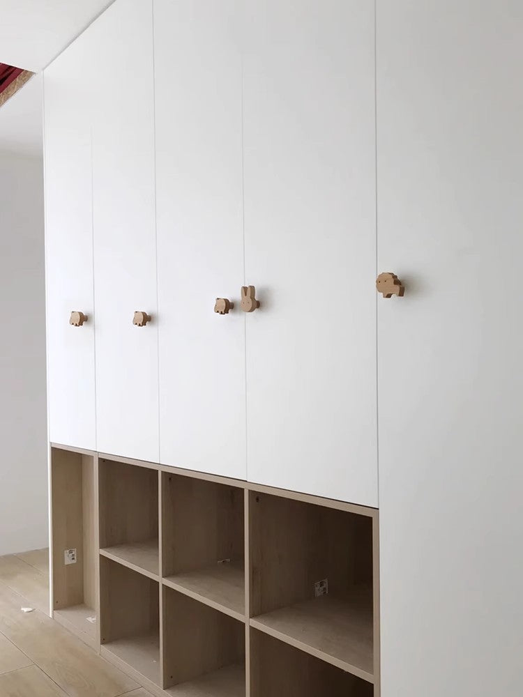 Wood Cute Cabinet Pull