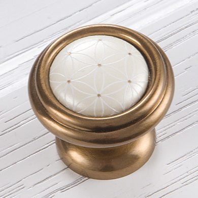 Ceramics Single Hole Cabinet Pull