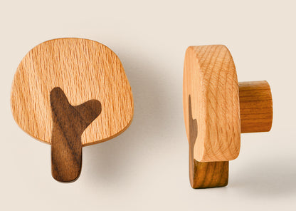 Wood Japanese Cabinet Pull