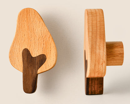 Wood Japanese Cabinet Pull