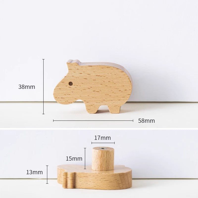 Wood Cute Cabinet Pull