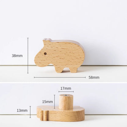 Wood Cute Cabinet Pull