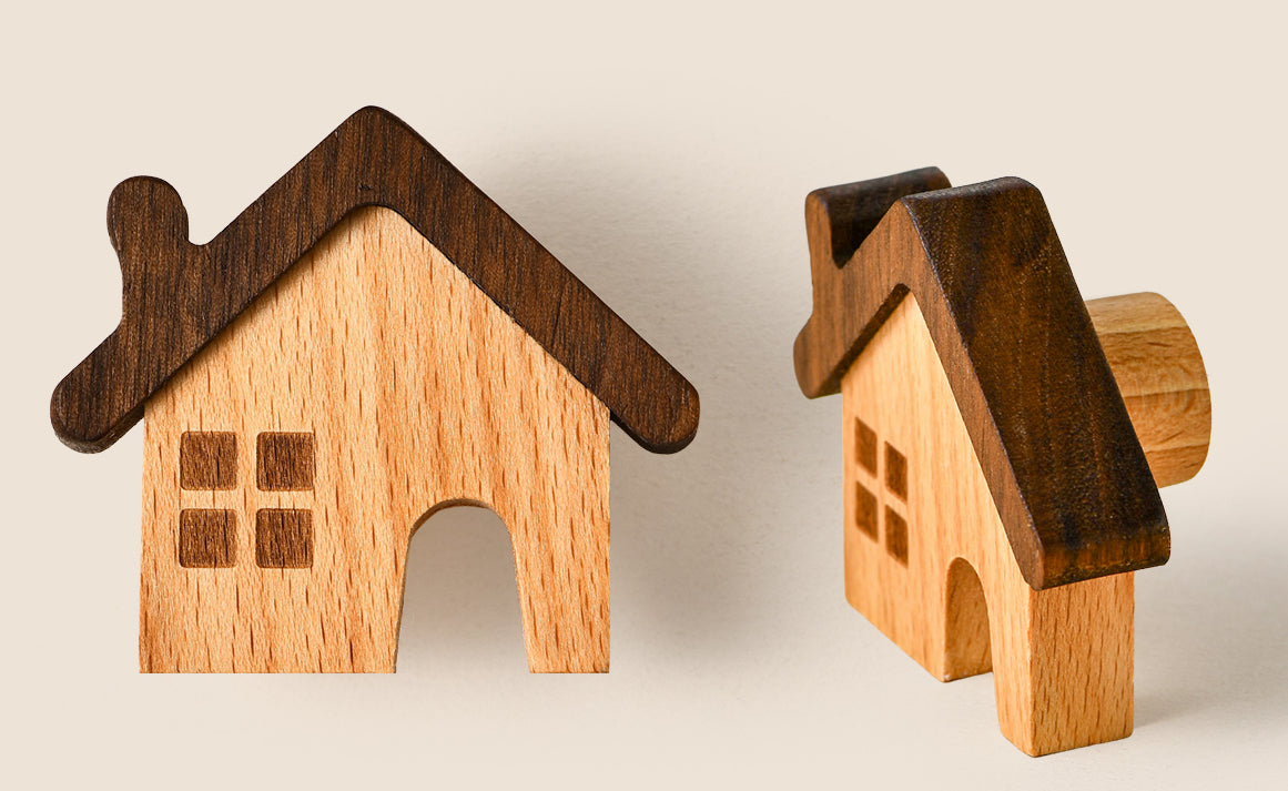 Wood Japanese Cabinet Pull