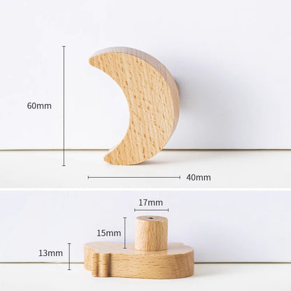 Wood Cute Cabinet Pull