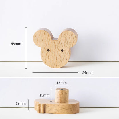 Wood Cute Cabinet Pull