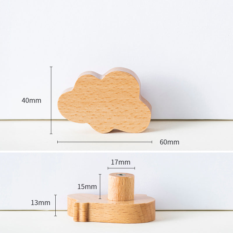 Wood Cute Cabinet Pull